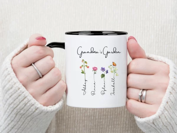 Birth Month Flower Mug