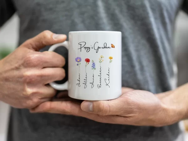 Birth Month Flower Mug