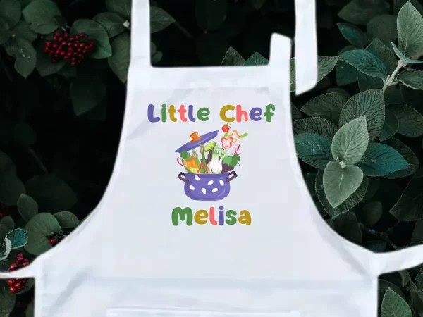 Personalised Apron for Kids - Veggies