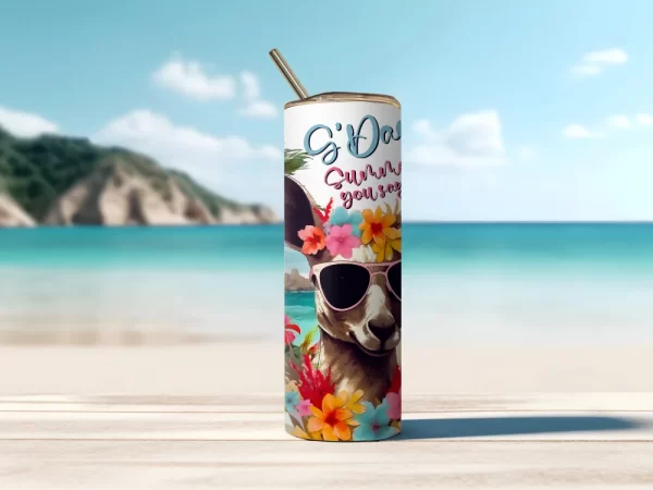 Personalised Tumbler - Kangaroo
