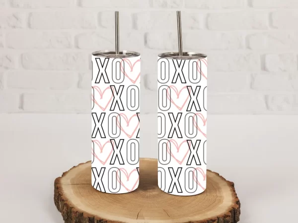 Personalised Tumbler - Xo Xo Xo