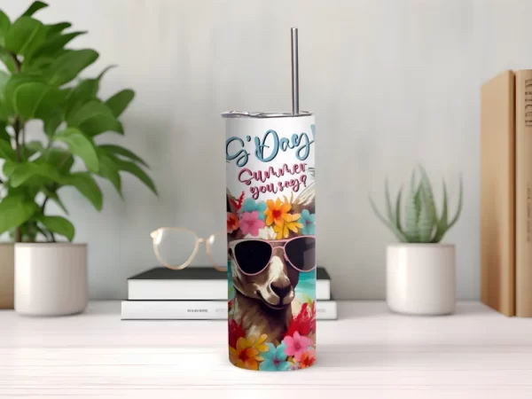 Personalised Tumbler - Kangaroo