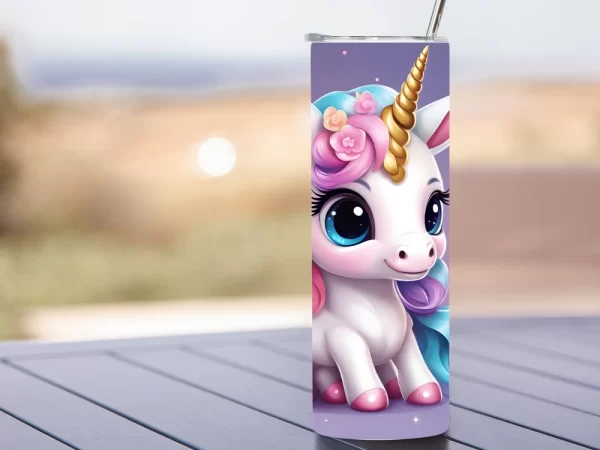 Personalised Tumbler - Unicorn