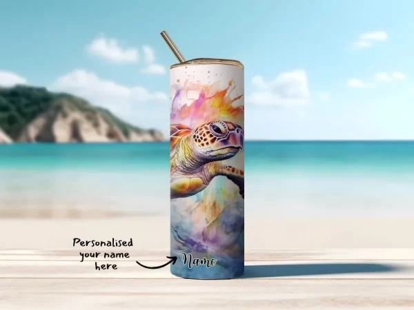 Personalised Tumbler - Turtle