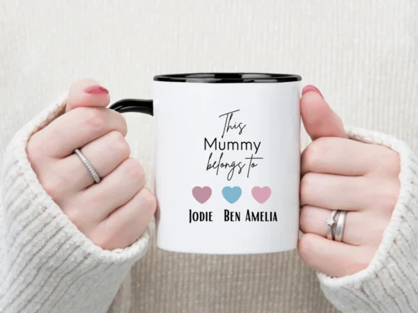 Personalised Mug This mummy belongs