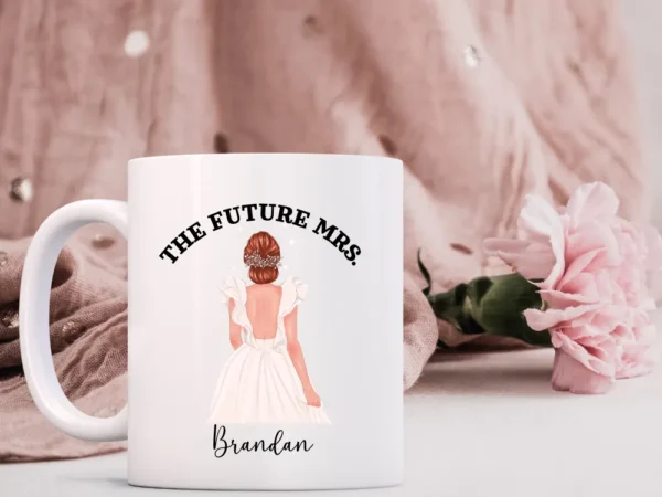 Personalised Mug - Bride to be - Future Mrs