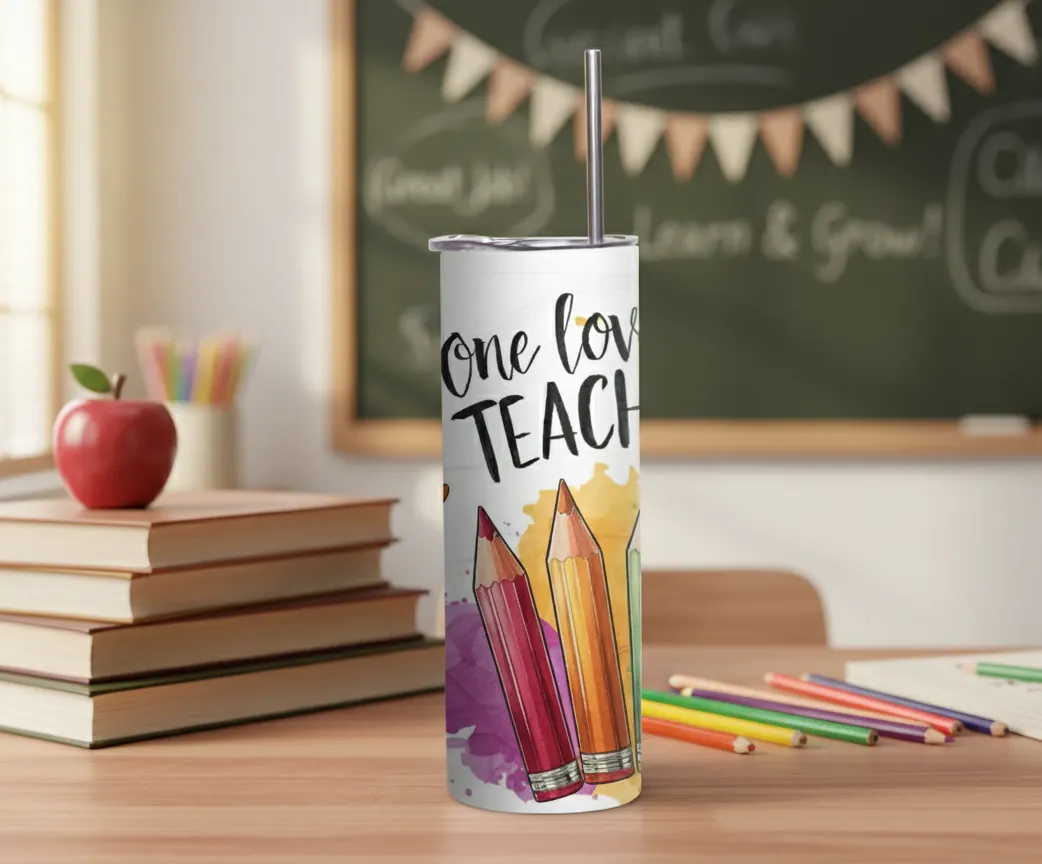 Skinny Tumbler for Teacher