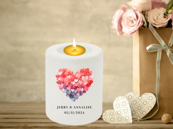 Personalised Candle Holder - Together Forever