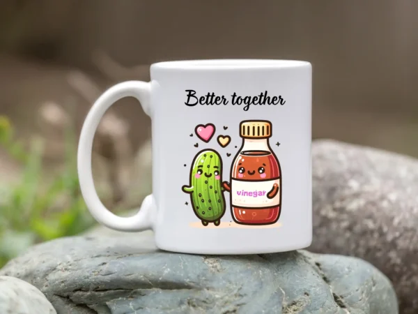 Personalised Valentine's Day Mug Wedding Anniversary Better Together