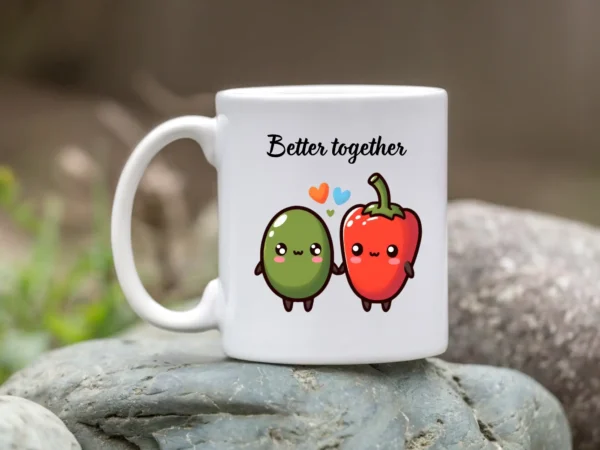 Personalised Valentine's Day Mug Wedding Anniversary Better Together